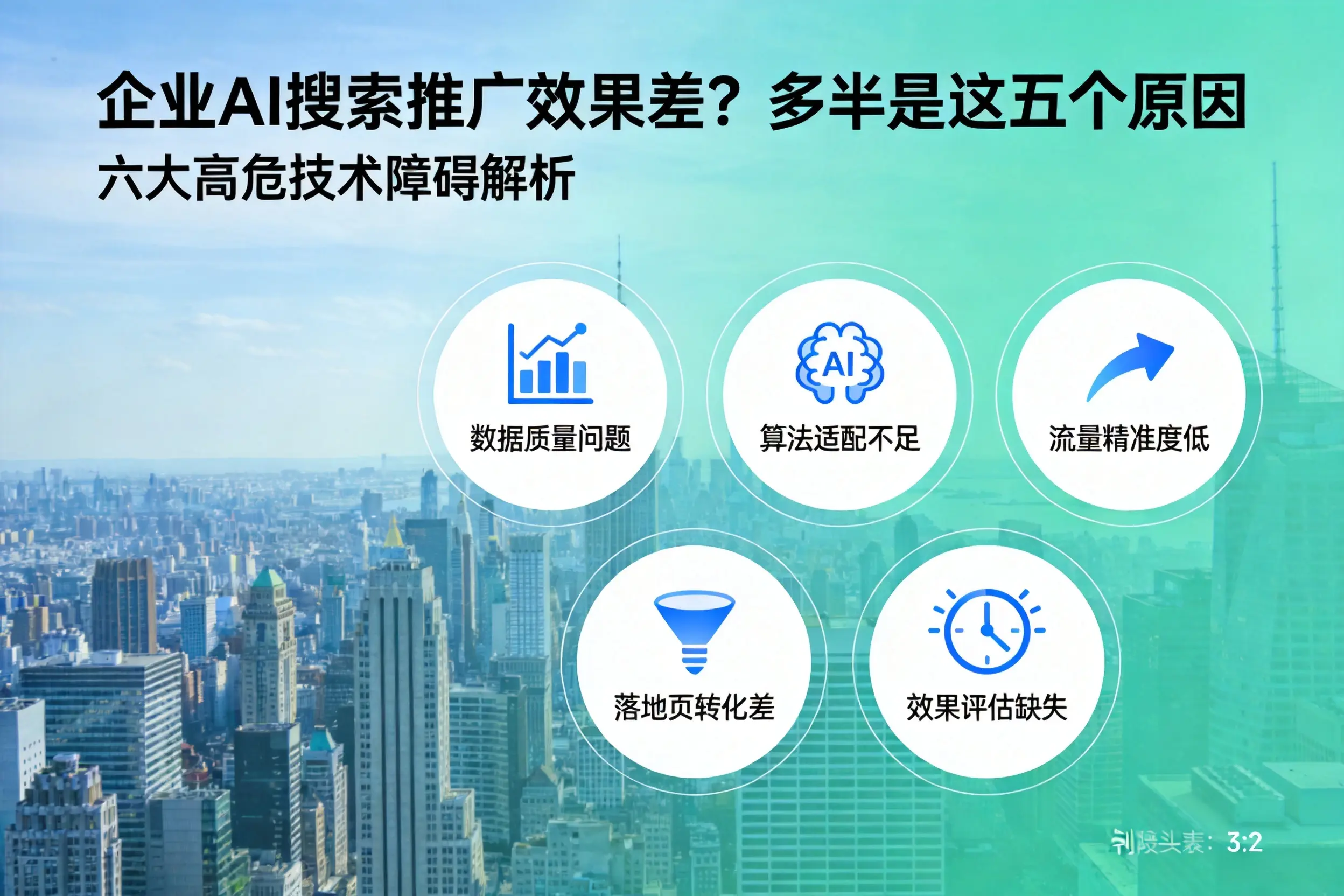 宁江企业AI搜索推广效果差?多半是这五个原因